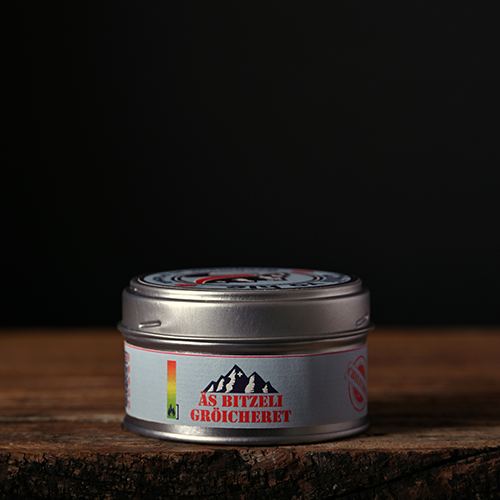 Chilipulver - Äs bitzeli - gröicheret 30g
