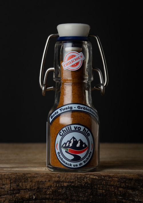 Chilipulver - Botz tusig - gröicheret 30g